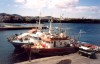 Azores / Aores - Madalena: frota atuneira - o Condor  recebido pela brigada fiscal da GNR - photo by M.Durruti