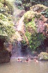 Azores / Aores - Caldeiras: Caldeira Velha - hot (volcanic) waterfall / queda de gua e piscina vulcanica - photo by M.Durruti