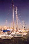 Ibiza / Eivissa: Ibiza - yachts in the marina