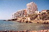 Ibiza / Eivissa: Sta Eulalia del Rio / Sta Eulria des Riu - on the rocks