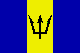 Barbados - flag - Barbado,Barbade,Barbadosa, Barbada