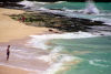 Barbados - St. Philip parish: bathers - beach at Sam Lord's Castle Resort (photo by Michael Gunselman)