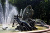 Belarus - Minsk: fountain - Yanka Koupala park - national poet of Belarus - real name Ivan Loutsvitch - photo by A.Dnieprowsky