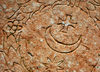 Nesvizh / Nyasvizh, Minsk Voblast, Belarus: cross and crescent - carving - photo by A.Dnieprowsky