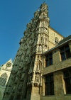 Leuven / Louvain (Flanders / Vlaanderen - Brabant province): Stadhuis / Htel de Ville - Brabant Gothic - architect: Mathieu de Layens (photo by P.Jolivet)
