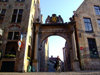 Belgium - Brugge / Bruges (Flanders / Vlaanderen - West-Vlaanderen province):  Pro Patria gate - Unesco world heritage site (photo by M.Bergsma)