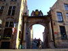 Belgium - Brugge / Bruges (Flanders / Vlaanderen - West-Vlaanderen province):  Pro Patria gate - Unesco world heritage site (photo by M.Bergsma)