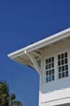 Belize City, Belize: Government House - House of Culture - architectural detail - photo by M.Torres