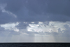 Belize - Seine Bight: clouds above the Caribbean sea - photo by C.Palacio