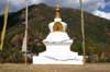 Bhutan - Paro dzongkhag - Lango village - stupa at Lango chorten, near Paro - photo by A.Ferrari
