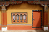 Bhutan - Thimphu - inside Trashi Chhoe Dzong - door and windows - photo by A.Ferrari