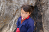 Bhutan - Paro dzongkhag - Drukgyel village - little girl - photo by A.Ferrari