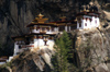 Bhutan - Paro dzongkhag - Taktshang Goemba - hangs on a cliff at 3,120 metres - photo by A.Ferrari