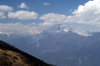 Bhutan - Himalaya peaks, seen from Chela La - photo by A.Ferrari