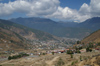 Bhutan - Thimphu - the city and the valley - photo by A.Ferrari