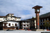 Bhutan - Thimphu - Clock Tower Square - city center - photo by A.Ferrari