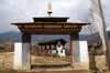 Bhutan - Ura village - Outside the Geyden Lhakhang - photo by A.Ferrari