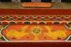 Bhutan - Jakar - welcoming symbol, at the entrance of Jakar Dzong - photo by A.Ferrari