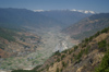 Bhutan - Paro valley, seen from the hills - photo by A.Ferrari