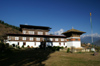 Bhutan - Paro: Gangtey palace - hotel - built by His Highness Dawa Penjor - photo by A.Ferrari