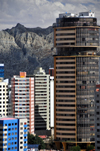 La Paz, Bolivia: Torre de las Americas in Isabel La Catlica Square - Av. Arce - Sopocachi - photo by M.Torres