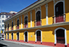 La Paz, Bolivia: college of San Simn de Ayacucho - 19th century building housing an arts and sciences school - Calle Indaburo, corner with Calle Yanacocha - photo by M.Torres