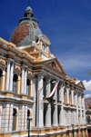 La Paz, Bolivia: Palacio Legislativo - Parliament building, once used by the University of La Paz - Plaza Murillo - photo by M.Torres