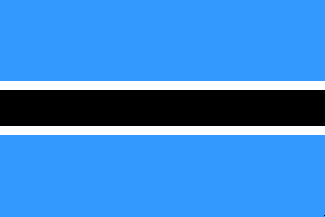 Botswana / Botsuana / Botsvna / Bocvano / Bocvana / Botsvana- flag