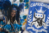 Parintins, Amazonas, Brasil / Brazil: flag bearer - Boi-Bumb folklore festival - Boi Caprichoso troupe / Porta-Estandarte - Festival Folclrico de Parintins - Bumba Meu Boi - photo by D.Smith