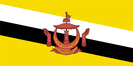 Sultanate of Brunei Darussalam / Bruneja /  / State of Brunei, Abode of Peace / Negara Brunei Darussalam - flag (ASEAN member)