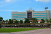 Bandar Seri Begawan, Brunei Darussalam: Ministry of Home Affairs building seen from Sultan Omar Ali Saifuddien field - photo by M.Torres