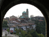 Veliko Tarnovo: St Bogadaritsa church as seen from the Tsarevets Hill II (photo by J.Kaman)