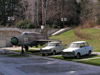 Sofia: Trabants and Bulgarian Air Force retired MiG-21 Fighter - aircraft