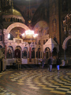 Bulgaria - Sofia: Interior of Aleksander Nevski Orthodox Cathedral / Alexander Nevski Memorial church (photo by J.Kaman)