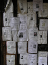 Bulgaria - Koprivshtitsa: obituary - death notices (photo by J.Kaman)