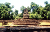 Angkor, Cambodia / Cambodge: Preah Neak Pean - empty pool - photo by Miguel Torres