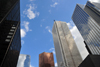 Toronto, Ontario, Canada: Financial District - skyscrapers Left to Right - Oxford Tower, Bay Adelaide Centre, Scotia Plaza, First Canadian Place, Exchange Tower - photo by M.Torres