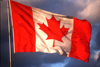 Canada / Kanada - BC: Canadian flag - photo by G.Friedman