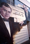 Canada / Kanada - Chemainus (BC): Victoray Lumber company - murals - photo by F.Rigaud