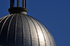 Montreal, Quebec, Canada: tin-plated dome of March Bonsecours - Rue de La Commune / Rue St-Paul - Vieux-Montral - photo by M.Torres