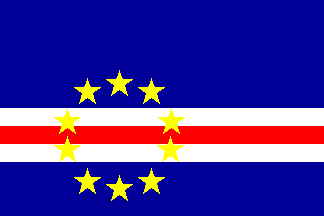Cape Verde - flag / Cabo Verde / Cap-Vert / Kap Verde - bandeira