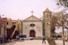 Cabo Verde - Cape Verde - Santiago Island - Assomada: church and main square - igreja e praa central - photo by M.Torres