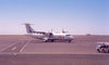 Cape Verde / Cabo Verde - Sal Island - Espargos: Amilcar Cabral airport - TACV arrives from Sao Vicente / aeroporto - avio dos TACV - aircraft - airplane - ATR 42-300 - photo by M.Torres