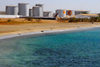 Palmeira, Sal island / Ilha do Sal - Cape Verde / Cabo Verde: fuel tanks - oil depot near Palmeira harbour - photo by E.Petitalot