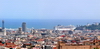 Barcelona, Catalonia: harbour panorama - Mediterranean sea - photo by M.Torres