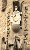 Barcelona, Catalonia: Gaud's Sagrada Familia cathedral - Saint James - photo by M.Torres