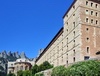 Montserrat, Catalonia: singing academy, the ambulatory of the Basilica and Santa Magdalena peaks - Santa Maria de Montserrat Benedictine abbey - photo by M.Torres