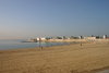 Catalonia - Barcelona: empty beach - photo by C.Blam