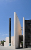 Barcelona, Catalonia: church of Saint Abraham, Patriarch - built as a temple for the 1992 Olympics - photo by M.Torres