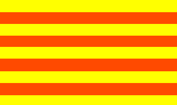 Catalonia / Catalunha / Catalogne / Catalunya / Catalua / Katalonia / Katalonija / Katalnie / Pasos Catalans - Comunitat Autnoma de Catalunya - Comunautat Autonoma de Catalonha - flag